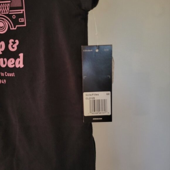 Adidas  Girl's Graphic Tee - Picture 3 of 5